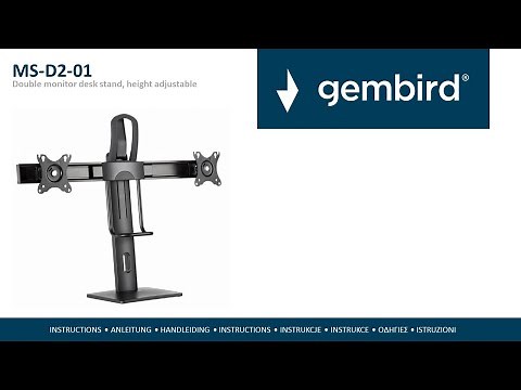 Gembird MS-D2-01 installation instructions
