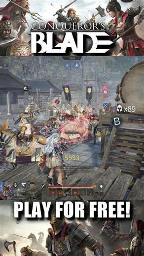 Conqueror's Blade -🤪🤪🤪🤪🤪🤪🤪 PLAY FOR FREE! #Shorts#ConquerorsBlade#CB