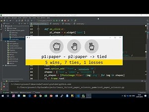 สอน Python 3 GUI: สอนเขียนโปรแกรมเป่ายิ้งฉุบ