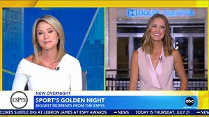 #ESPYS: The biggest moments and stars from the biggest night in sports! MORE: https://www.espn.com/espys/ | Good Morning America
