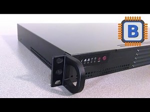 Supermicro CSE-504-203B Server Case Review - 1U Rackmount
