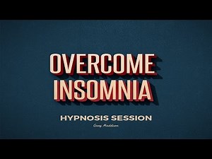 Overcome Insomnia Hypnosis Session | Bossing Thoughts | MP3 Download Available
