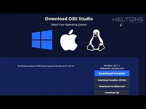 How to Download and Install OBS Studio In Windows 10
