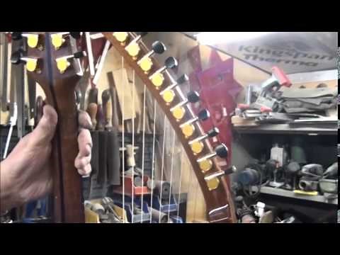 Doug Wilkes 24 String Harp Lyre April 2014