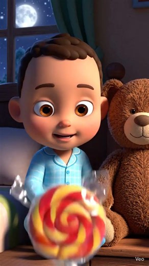 “Cartoon Teddy ASMR 🧸😴 So Cute & Relaxing #Shorts”