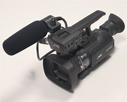JVC GY-HM100 - poloprofi kamera : Video