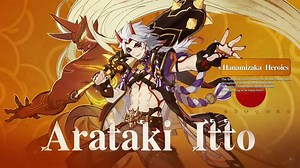 All Genshin Impact Arataki Itto ascension materials
