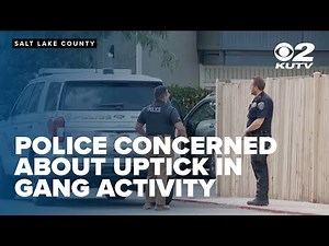 Salt Lake County Gang Unit 'concerned' about upward trend of gang-related incidents