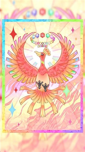 Ho-Oh Page Completed! #pokemon #pokemoncards #pokemontcg #procreate #digitalart