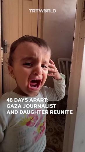 Motasem Mortaja, a Palestinian journalist who has been documenting Israel’s war on Palestine’s Gaza, reunited with his daughter for the first time since the bombardments began on October 7 as a four-day truce between the Israeli army and Hamas came into effect on November 24. | TRT World