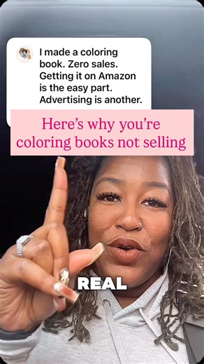 Jerika Jack| Digital Marketing & Digital Products on Instagram: "Want my step-by-step guide to actually sell your coloring books? Comment BOOK below and I’ll send it right over to you. 💕📚💸"