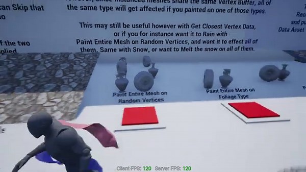 Runtime Vertex Color Support for Instanced Mesh (Foliage) is Live!