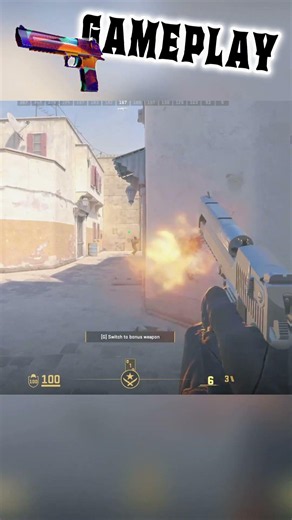 BEST DEAGLE CLUTCH : CS2 #cs2 #counterstrike