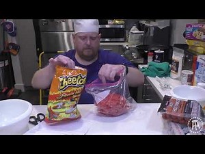 Tank Cooks Flamin' Hot Cheetos Korean Corn Dog