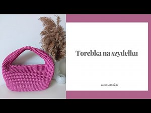 Mała torebka na szydełku