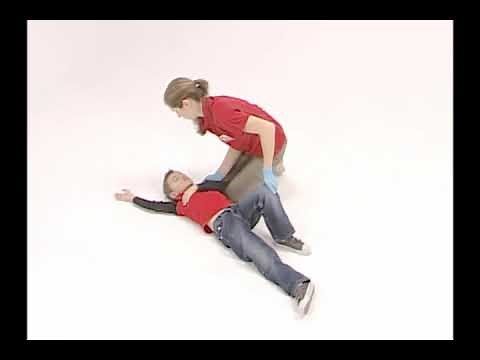 CRC TRAINING Recovery Position - Child - 2005 Canadian Red Cross