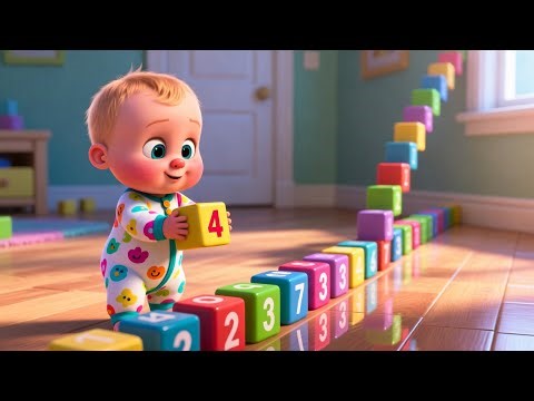 Baby Learns 123 Today 🔢🎶 Fun Counting Song for Kids | Learn Numbers 1 to 10