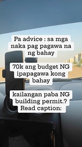 165K views · 281 reactions | My opinion: mag apply ka pa rin ng building permit sa munisipyo para sa electric installation. Pero di na kelangan ang plano. Plano kase ang pinaka mahal na requirements sa pagkuha nang building permit.. Milyon lang ang may permits. Or to be sure punta ka sa munisipyo ninyo. | Small house design | Facebook