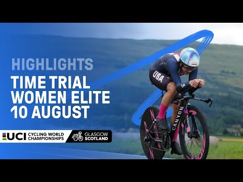 Women Elite Time Trial Highlights - 2023 UCI Cycling World Championships