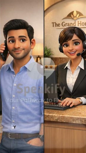 Hotel Booking Phone Call in English | Part 2