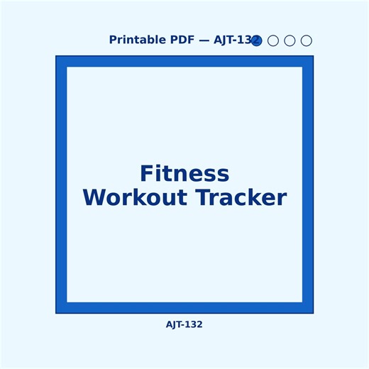 Fitness Workout Tracker | Weekly Exercise Planner | Strength Log | Body Measurement Tracker (printable PDF) - Etsy