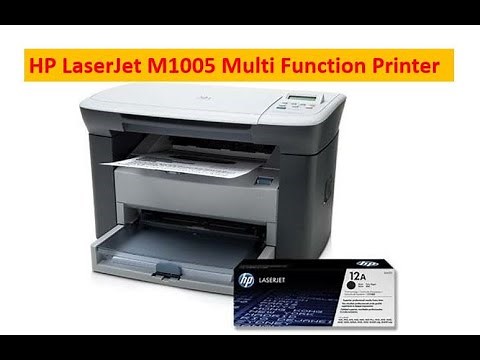 HP LaserJet M1005 Multi functional Printer Demo and Unboxing