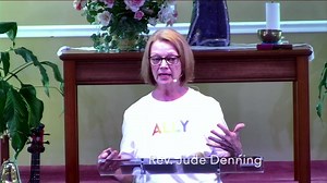 Pride Moment from today's service. ❤️ Happy Pride! | Unity of Stuart / A Positive Path for Spiritual Living