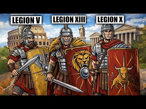All About The Main Roman Legions Explained in 15 Minutes