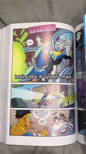 Invincible Meets Spider-Man: Epic Crossover Scene