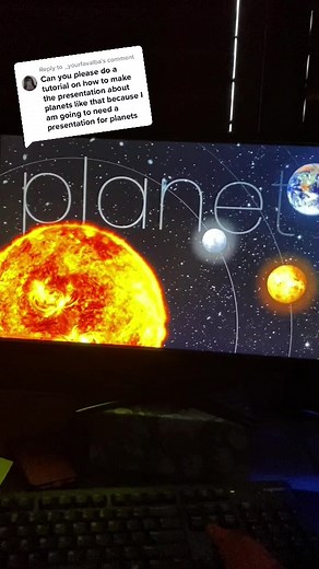 Replying to @_yourfavalba Planets animation for your planets presentation coming through 👣 #presentation #powerpoint #tutorial