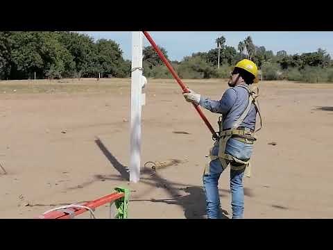 CONEXION DE SERVICIO DE NUEVO -MUFA Y POSTE-⚡