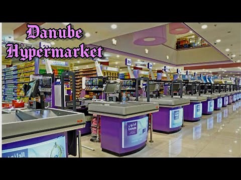 Danube Hypermarket Panorama Mall Riyadh Walking Tour 2024