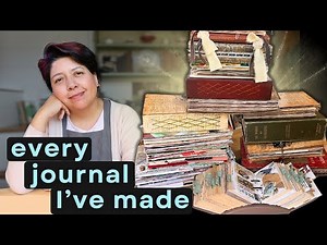 ​My biggest lessons from making art journals - See ALL my journals