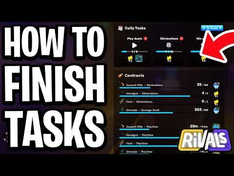 How to Finish Tasks in Rivals Roblox - Full Guide