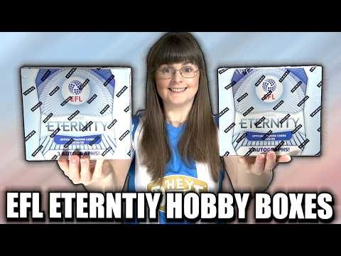 NEW PANINI 2026 Eternity EFL DOUBLE HOBBY BOX OPENING | 3 Autographs In Every Box