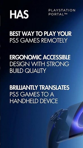The PlayStation portal the ps5 handheld #gaming