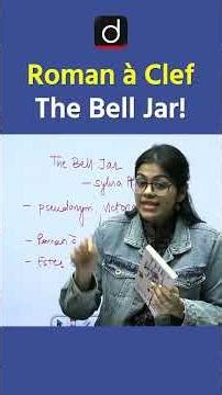 Roman à Clef | The Bell Jar Explained #DrishtiTeachingExam #Shorts