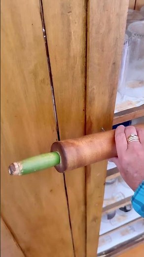 How to Use Rolling Pins as Bakers Pantry Door Handles