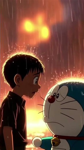Nobita’s Painful Moment… and Doraemon’s Silent Support 🌧💙 | MagicJumpWorld