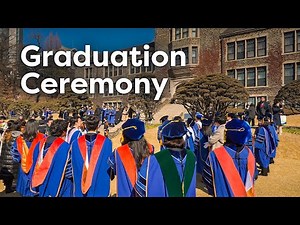Yonsei University Walking Tour on Graduation Ceremony 🎓 | Seoul Travel 4K HDR