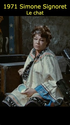 Simone Signoret bouleversante 🔥 | Le Chat – Scène culte avec le chat (1971) #cinemafrancais