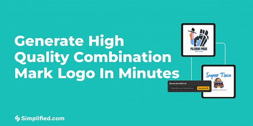 AI Combination Mark Logo Maker: Try Free Now