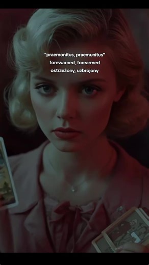 Praemonitus, praemunitus.