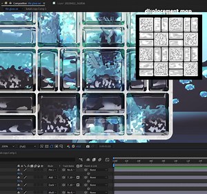 Glass Tile animation test 🪟 by Miu Akatsuki | Akira Akatsuki