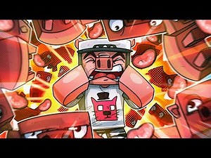 Filling Wildcat's House With Pigs & Blowing It Up! - Minecraft!