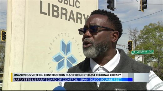 New library construction progresses for Lafayette’s northside