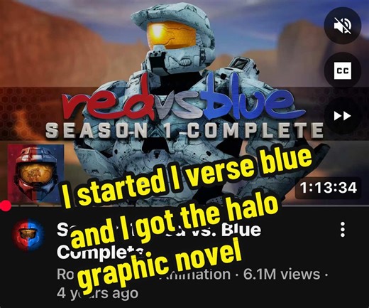 I got the halo graphic novel@BSoloBooks@Halo @Red VS Blue @Comicverse