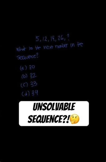 Solve this sequence?🤔 #math #learnmath #mathhelp #education #fyp