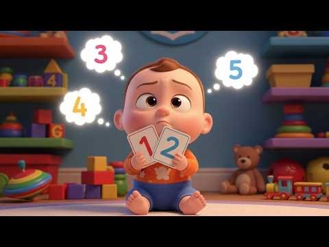 Learning Numbers Fun 1–10 🔢 | Counting Song for Kids | Toddler Learning Rhyme
