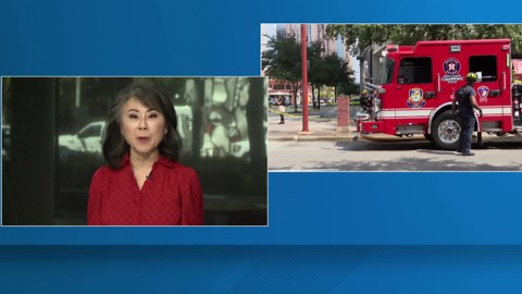 Six people hurt in explosion at downtown Houston high-rise, fire officials say